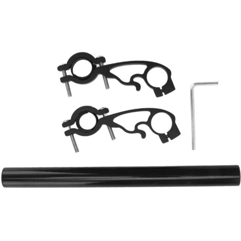 Multifunktionale Lenkerhalterung, -verlängerung und -verlängerungsstrebe aus Carbonrohr für Fahrradlenker