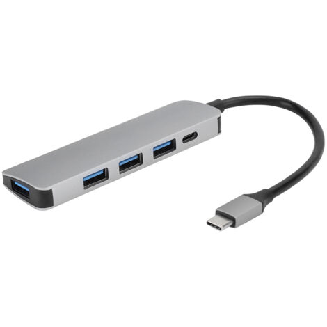 Multifunktionale Typ-C-Dockingstation mit PD-Stromversorgung und USB 3.0-Anschlüssen