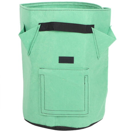 Multifunktionaler 10-Gallonen-Pflanzsack mit 4 Taschen und 2 Öffnungen für Gemüse