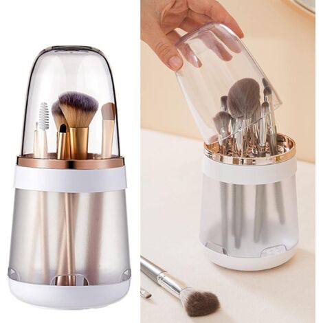 Multifunktionaler, abnehmbarer Make-up-Organizer, Aufbewahrungsbox für Pinsel, für Schminktisch und Badezimmer
