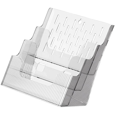 Multifunktionaler Dokumenten- und Buchorganizer – Mehrstufiger Schreibtischorganizer – Transparentes PET – 1 Organizer
