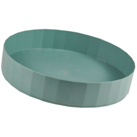 Multifunktionaler, drehbarer Küchenorganizer – Kunststoff – 26 x 5,2 cm – Schwarz
