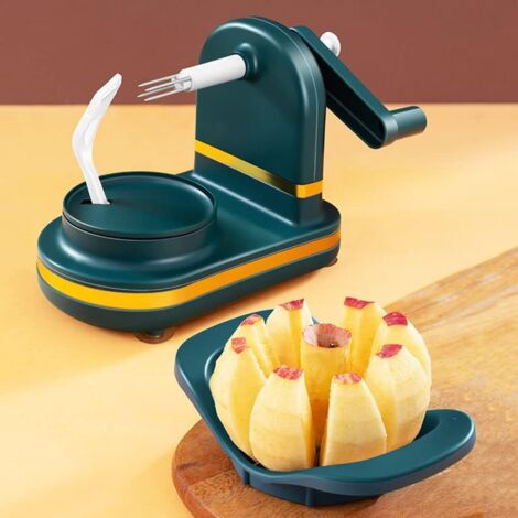 Multifunktionaler Edelstahl-Rotationsschäler für Äpfel und Obst mit Klinge für Kartoffeln und Gemüse