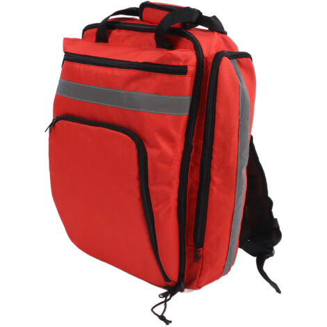 Multifunktionaler Erste-Hilfe-Rucksack, großes Fassungsvermögen, wasserdicht, tragbar für Notfälle im Freien und Wanderungen