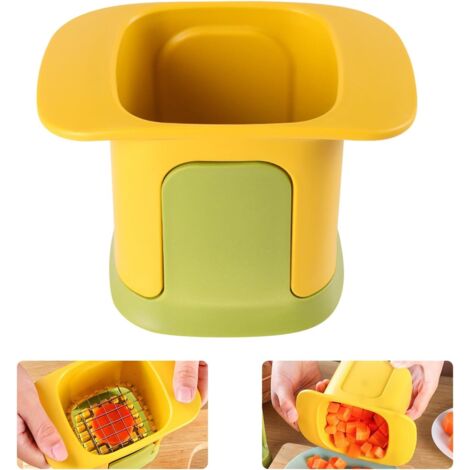 Multifunktionaler Gemüseschneider für Zwiebeln, Kartoffeln und Karotten, Obst- und Gemüseschneider