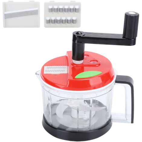 Multifunktionaler Handmixer für Gemüse, Zerkleinerer, Mühle und Zitruspresse