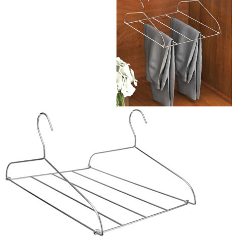 Multifunktionaler Hosenhalter aus Edelstahl, ausziehbar und verstellbar, platzsparend, für Hosen und Kleidung