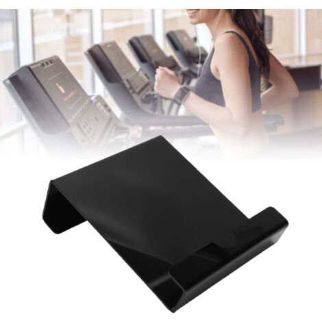 Multifunktionaler, leichter Buchhalter aus schwarzem Acryl für Heimtrainer