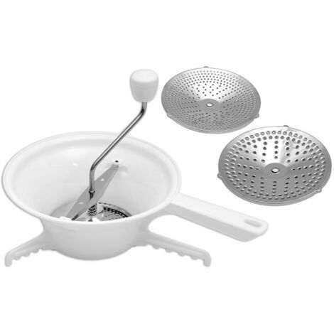 Multifunktionaler manueller Zerkleinerer für Gemüse, Obst und Salate – Praktischer Küchenmixer