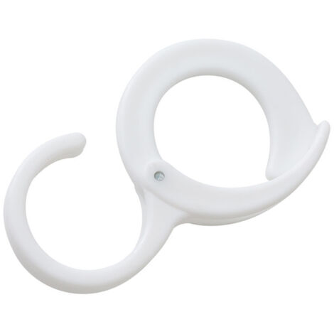 Multifunktionaler PVC-S-Haken ohne Bohren für Küche/Bad – Multifunktionaler S-Haken aus PVC-Kunststoff zum Aufhängen von Küchen-, Badezimmer-, Schrank- und Haushaltsgegenständen ohne Bohren