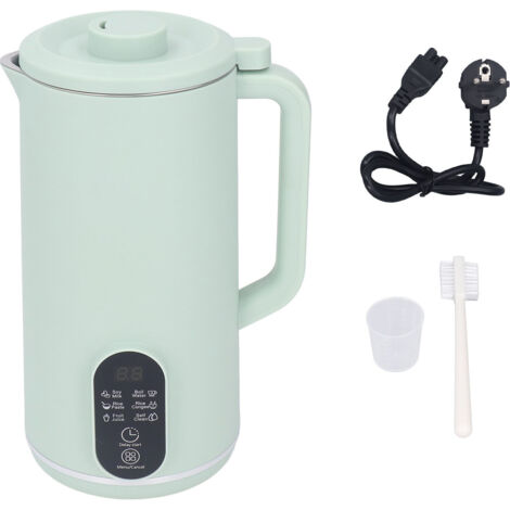 Multifunktionaler Sojamilchbereiter – Automatisches Kochen und Filtern, grüner Standmixer mit 220-V-EU-Stecker
