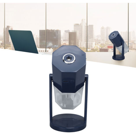 Multifunktionaler USB-Luftbefeuchter mit farbigem Stimmungslicht – tragbar und leise für Zuhause, Büro und Auto