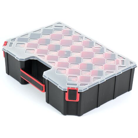 Multifunktionaler Werkzeugkoffer kistenberg 40 hoch einige Fächer Tager organiser 28,4x39x10,5