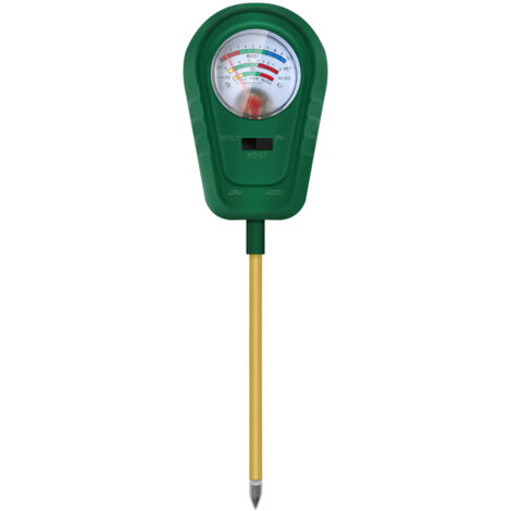 Multifunktionales 3-in-1-Bodenanalysegerät: Bodentester, Fruchtbarkeits-, pH- und Feuchtigkeitsmessung, Pflanz- und Topfanbaugerät mit Skala für Felder, Gärten und Gewächshäuser.