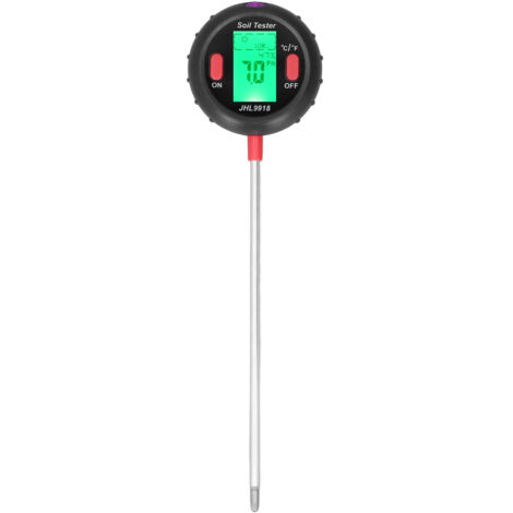 Multifunktionales 5-in-1-Bodenfeuchtigkeitsmessgerät, genaue pH-Wert-Messung, langlebig und zuverlässig für den Gartenbau