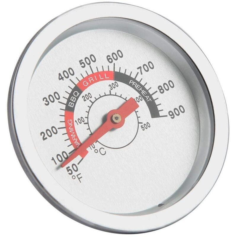 Image of Multifunktionales digitales Bimetallthermometer mit Edelstahlsonde für den Grill