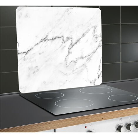 Multifunktionales Küchenbrett aus gehärtetem Glas MARBLE