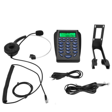 Multifunktionales professionelles Telefon-Headset für Callcenter und Büros