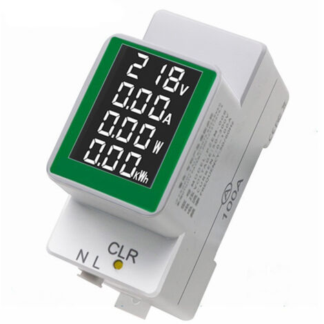 Multifunktionales Spannungs- und Strommessgerät mit Digitalanzeige AC AC50-300V/100A Wattmeter-Tester