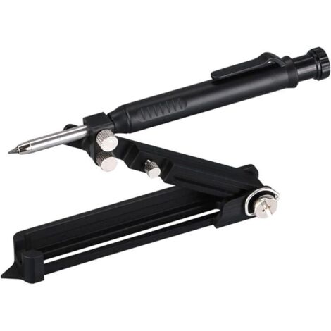 Multifunktionales Zugwerkzeug mit Tieflochstift, multifunktionaler Konstruktionsstift, Konstruktionsbleistift, Zimmermannsbleistift für Holz-, Metall- und Keramikbearbeitung