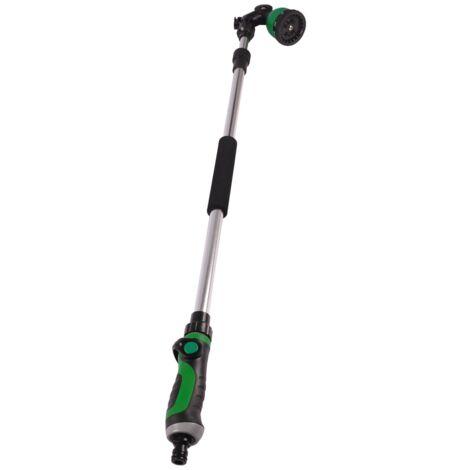 Multifunktions-Gartenbrause mit Teleskopstange Gartenspritze 10 Strahlformen