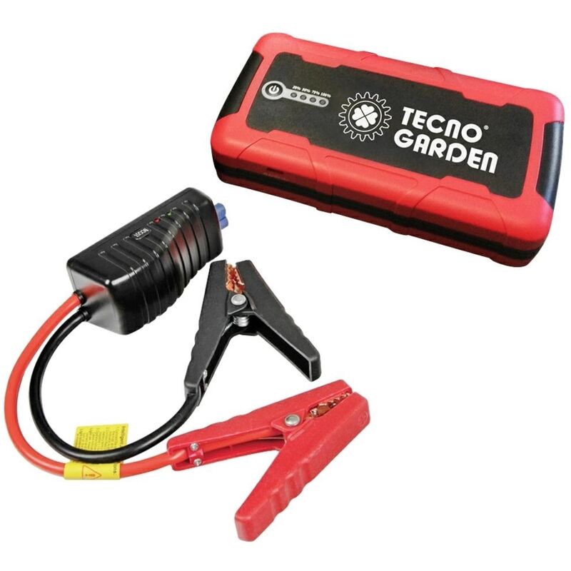 Image of Multifunktions-Lithium-Booster-Starter mit Taschenlampe und USB-Buchsen