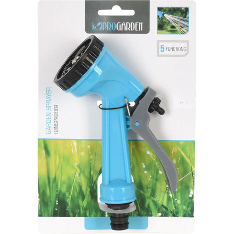 Multifunktionsbrause für Gartenschlauch, 5 Modi
