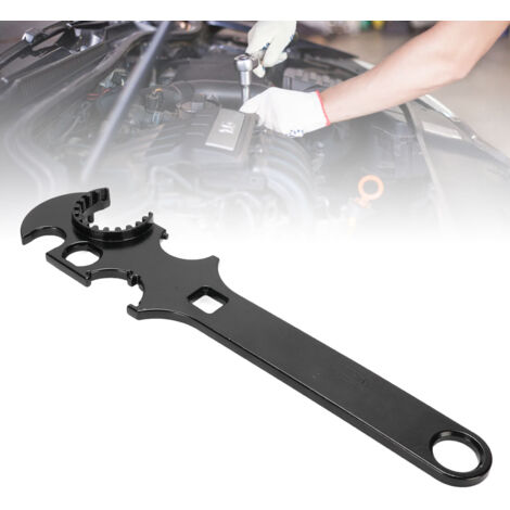 Multifunktionsschlüssel mit fester Klemmung – Kombinierter Multifunktionsschlüssel aus Kohlenstoffstahl für Autoreparaturen, Wartungsarbeiten und zum Lösen von Schrauben – 11,5 Zoll