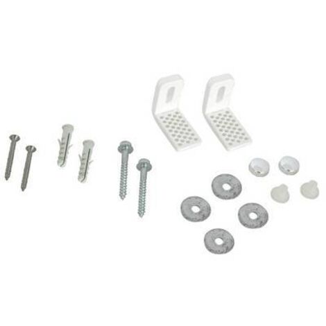 Multifunktionsseitensicherung für WC und Bidet, 10x50 mm, 2 Stück
