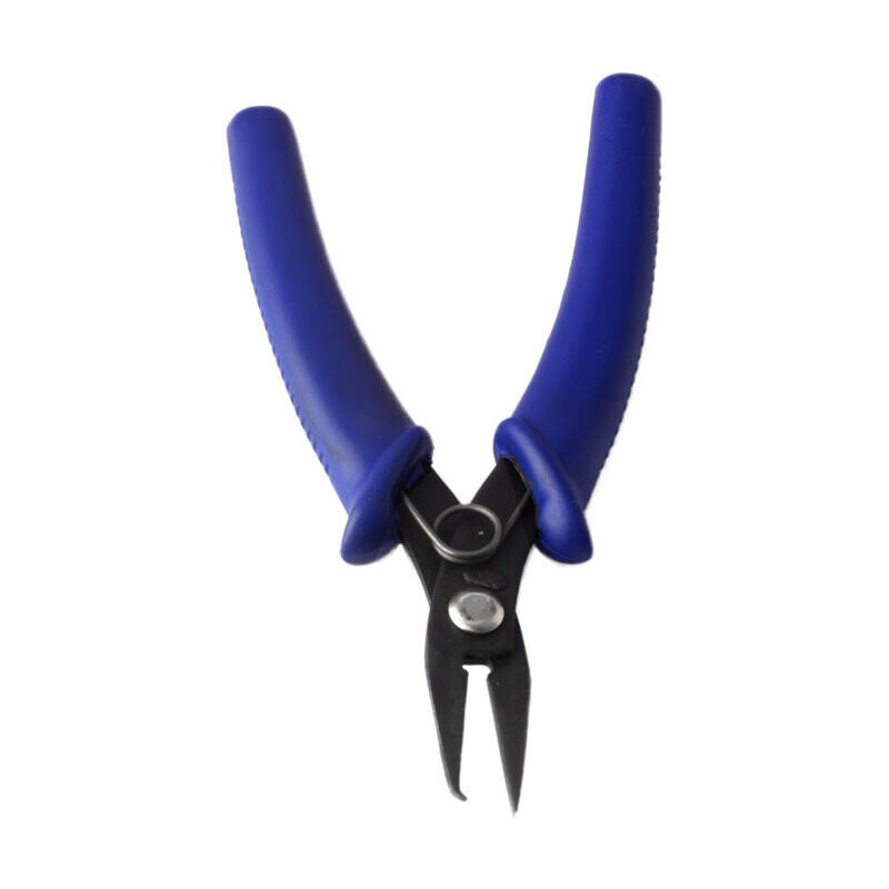 Image of ZVD - Multifunktionszange für DIY-Schmuck – blauer Griff, Doppelring und Gummigriff