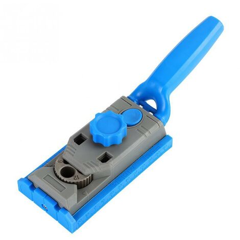 Multifunzione Jig Pocket Hole Drill Round Tenon Locator Sega a tazza Master System Carpenter