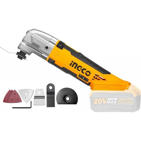 Multifunzione Oscillante a batteria Smerigliatrice INGCO con accessori