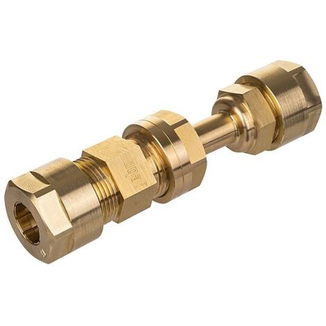 Multigebo Messing-Klemmverbinder mit Längenausgleich - 14 mm x 14 mm - 14.320.02.14KIT