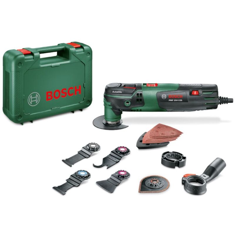 

Multiherramienta PMF 250 CES Set con accesorios - Bosch