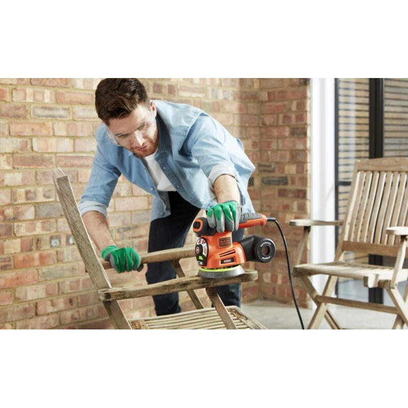 BLACK+DECKER KA280K-QS Multi Levigatrice Arancione