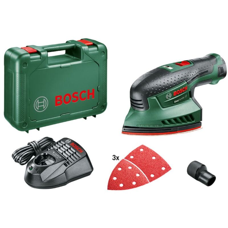 

Bosch Multilijadora a batería EasySander 12 con 1 x batería 12V 2,5 Ah