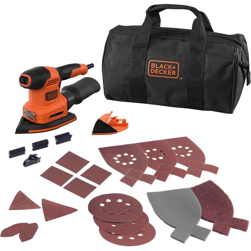 Black&decker - Multi-ponceuse 4 en 1 mod b+d. bew200lsa