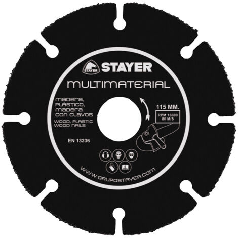 Multimaterial-Schneidplatte ø125 mm