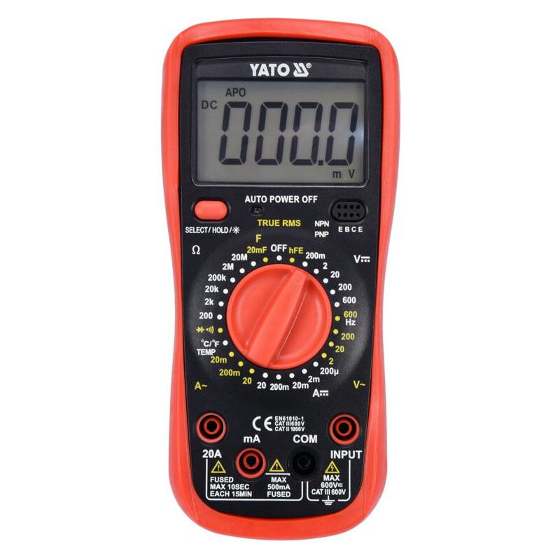 Yato YT-73083 Multimeter Digitales Multimeter