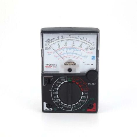 Multimètre Analogique Multimètre Testeur AC DC Voltmètre Ampèremètre Ohmmètre Multimètre Analogique Tension Mesure de Résistance de Courant