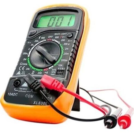 Multimètre Automatique Numérique Professionnel pour Courant AC - DC, Tension AC-DC,Résistance,Capacité,wtc