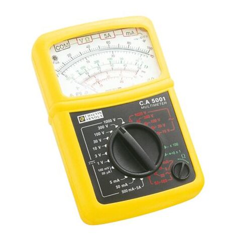 Multimètre Ca 5001 Chauvin Arnoux Portable, 1000V c.a. ( Prix pour 1 )
