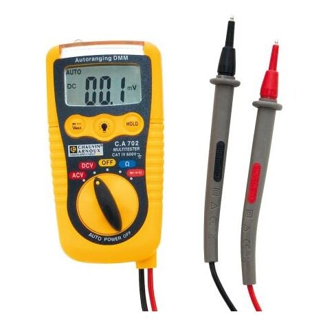 Multimètre numérique de poche CA 702 - P01191739Z - Chauvin arnoux