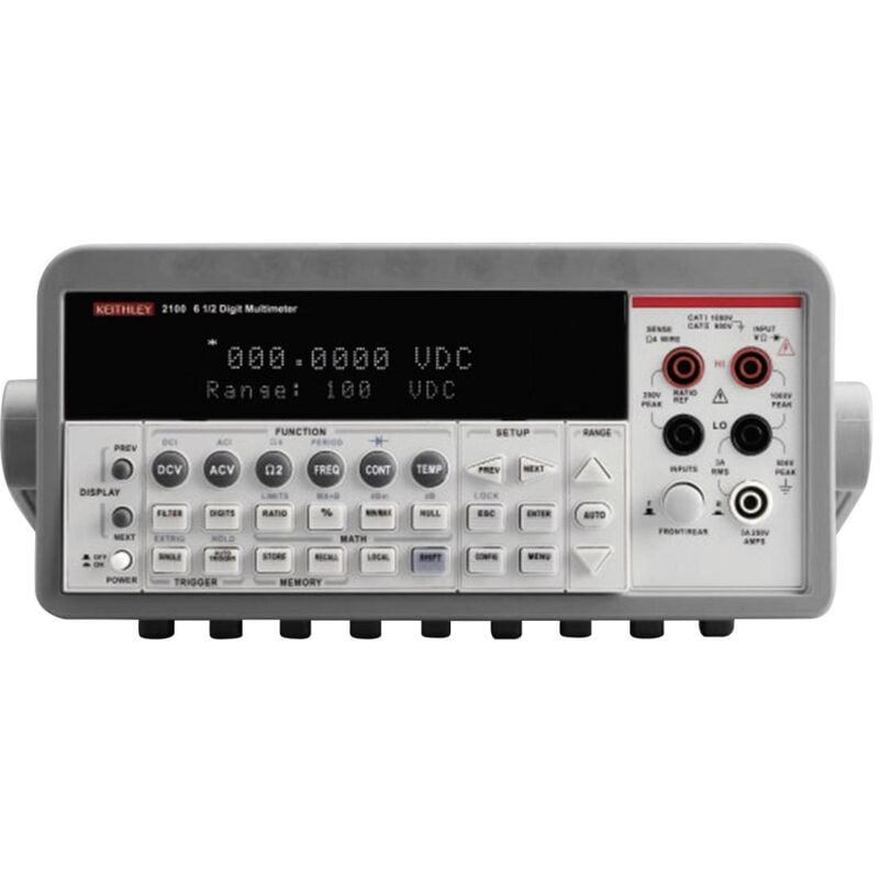Keithley - 2100/230-240 Multimètre de table numérique cat ii 600 v Affichage (nombre de points): 1000000 S92139