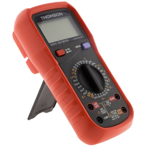 Multimètre digital antichoc  8 fonctions CAT III 600V - Protec
