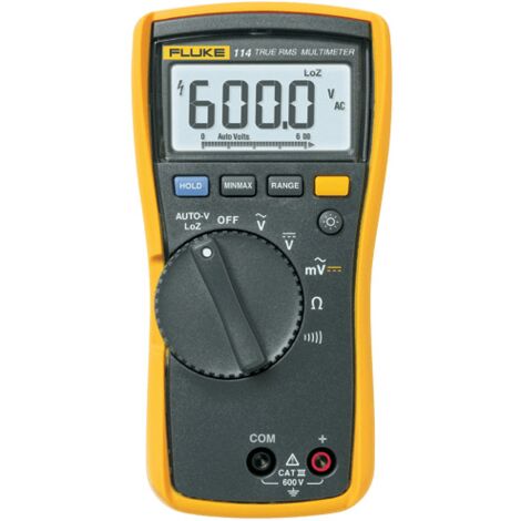 MULTIMETRE DIGITAL TRUE RMS FLUKE 114 POUR OUTILLAGES - 8917741