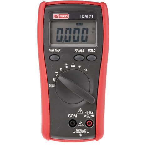 Capacimètre numérique de 200pf à 20000µf Promax Cp-534c