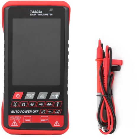 Multimètre Intelligent Portable TA804B Écran Couleur HD - Automatique et Manuel