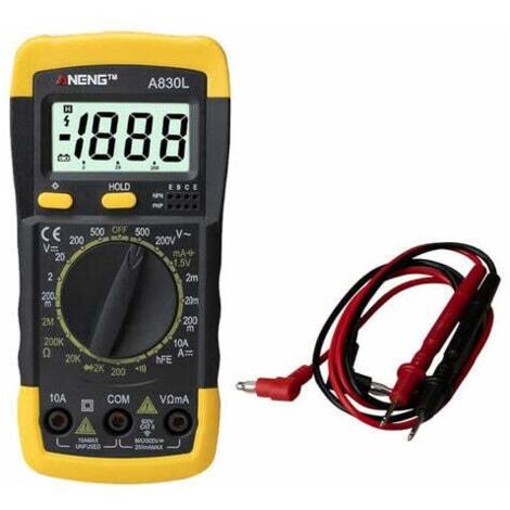 Multimetre Lcd Numerique, Multimetre Testeur Cc