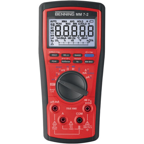 Multimètre MM 7-2 1000V TRUE RMS BENNING